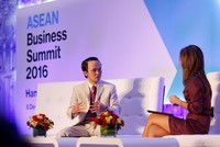 Ông Trịnh Văn Quyết, Chủ tịch Hội đồng Quản trị FLC 
tại Diễn đàn 