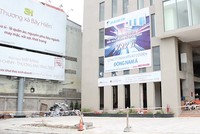 Dự án Bảy Hiền Tower dù chưa thi công xong nhưng vẫn cho người dân vào sinh sống - Ảnh: Gia Huy