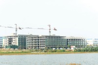 Tập đoàn Mường Thanh công bố tung ra thị trường 3.000 căn hộ giá 11 triệu đồng/m2 tại Khu đô thị Thanh Hà, quận Hà Đông, Hà Nội Ảnh: Dũng Minh 