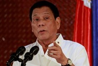 Tổng thống Philippines Rodrigo Duterte. Ảnh: Reuters