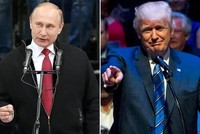 Tổng thống Nga Vladimir Putin (trái) và Tổng thống Mỹ Donald Trump. (Ảnh: Telegraph)