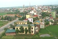 Một góc thị trấn Sóc Sơn (Hà Nội), ảnh Internet