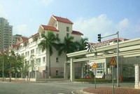 Khung cảnh vắng vẻ tại Dự án Khu đô thị Splendora – Bắc An Khánh giai đoạn I. Ảnh: H.Q