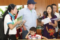 Bất động sản đang là lĩnh vực thu hút lượng vốn ngoại hàng đầu trong các ngành kinh tế. Ảnh: Lê Toàn