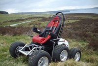 Hexhog, chiếc xe lăn này có thể đi bất cứ đâu