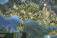 Phối cảnh một dự án thành phần sẽ đầu tư vào đảo Cát Bà, Hải Phòng. Ảnh: Thanh Tân