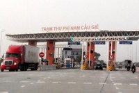 Trạm thu phí Nam Cầu Giẽ hoàn vốn cho Dự án tuyến tránh Phủ Lý