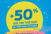 Tổng giá trị tối đa dùng để khuyến mại trong một chương trình khuyến mại cho thuê bao di động không được vượt quá 50% tổng giá trị của dịch vụ thông tin di động, hàng hóa chuyên dùng thông tin di động được khuyến mại. Ảnh minh họa. Nguồn: Internet