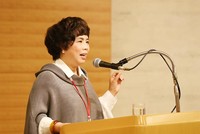 Bà Thái Hương phát biểu tại buổi Gặp gỡ doanh nghiệp Việt Nam- Nhật Bản