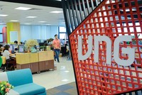 Ngành game Việt đã tung ra thị trường 150 game, ước đạt doanh thu 300 triệu USD năm 2016. Trong ảnh: Công ty cổ phần VNG. Ảnh: Đức Thanh