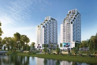 Khu căn hộ cao cấp LuxGarden, một trong những dự án đã tạo được sức hút tại khu Nam TP.HCM do Đất Xanh làm chủ đầu tư