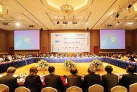 VBF luôn là cuộc đối thoại được các doanh nghiệp trong nước và nước ngoài chờ đợi. Trong ảnh: VBF năm 2016. Ảnh: Đức Thanh