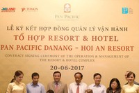 Ký hợp đồng vận hành Pan Pacific Danang- Hoi An Resort