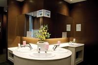 Nhà vệ sinh mang tính thẩm mỹ rất cao
