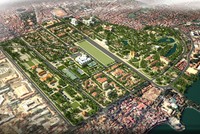 Phối cảnh Khu trung tâm chính trị Ba Đình