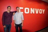 CEO Dan Lewis và CTO Grant Goodale của Convoy. Nguồn: GeekWire
