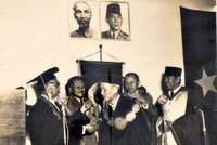 Chủ tịch Hồ Chí Minh và Tổng thống Indonesia Sukarno có mối quan hệ thắm thiết, quý mến (Ảnh tư liệu)