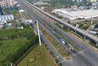 Một dự án BOT giao thông tại TP.HCM - Ảnh: Lê Toàn.