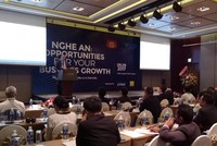 Toàn cảnh hội thảo  “Nghệ An: Cơ hội đầu tư và phát triển”