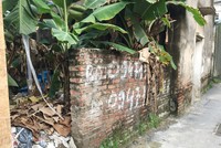 Nhiều diện tích đất được chia nhỏ bán trao tay