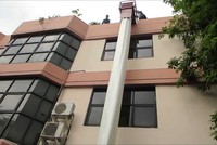 Hệ thống ống thoát hiểm cho các tòa nhà khi có cháy