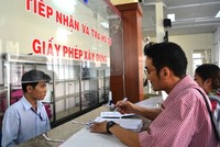 Thủ tục cấp giấy phép xây dựng đã được đơn giản hóa. Ảnh minh hoạ. Nguồn: Internet