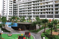 Không gian xanh tại Imperia Garden. Ảnh: Nguyễn Thành