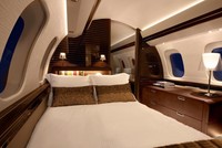 Hãng Bombardier của Canada vừa ra mắt chuyên cơ kích thước khổng lồ Global 7000, trị giá 55 triệu bảng Anh (tương đương 73 triệu USD) (Ảnh: BI)