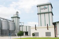 Nhà máy sản xuất thức ăn chăn nuôi của Cargill tại tỉnh Đồng Tháp. Ảnh: Đức Thanh