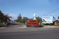 Khu vực “đất vàng” Dự án Vũng Tàu - Paradise. Ảnh: Đức Thanh