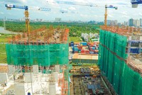 Nguồn cung mới trên thị trường căn hộ TP.HCM chỉ có thể gia tăng mạnh từ quý I/2018. Ảnh: Gia Huy