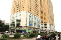 Chung cư Bắc Hà C14 vẫn chưa yên ổn sau hơn 3 năm đi vào hoạt động. Ảnh: Nguyễn Thành