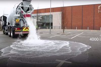 Chống ngập úng đường phố bằng bê tông hút nước