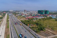 Nhờ sự phát triển của mạng lưới giao thông, giá trị của các dự án tại khu vực quận 9 đã không ngừng tăng cao. Ảnh: Tuấn Lâm