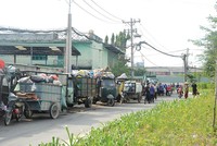 Nhiều khu vực tại TP.HCM đang quá tải rác thải. Ảnh: Gia Huy