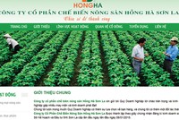 Nông sản Hồng Hà Sơn La được chấp thuận niêm yết trên HOSE
