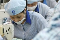 Cả dệt may và da giầy đều đặt mục tiêu tăng trưởng trên 10% trong năm nay
