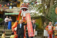 Hội An đón khách đầu tiên đến tham quan năm 2018. Ảnh: Visit Hội An.