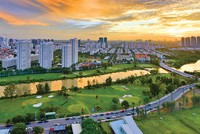 Thị trường bất động sản khu Nam TP.HCM có nhiều dấu hiệu tăng trưởng trở lại. Ảnh: Gia Huy