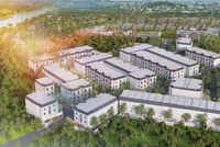 Phối cảnh dự án Central Garden tại Bình Dương