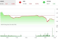 Phiên chiều 29/3: VN-Index điều chỉnh, VIC vượt VNM trở thành công ty vốn hóa lớn nhất thị trường