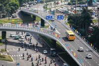 Tuyển chọn thiết kế cầu vượt nút giao Hoàng Quốc Việt và Nguyễn Văn Huyên