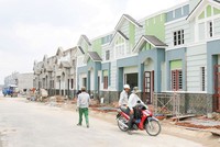 Thị trường bất động sản Long An xuất hiện nhiều dự án mới. Ảnh: Gia Huy