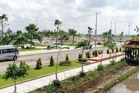 Dự án Cát Tường Phú Sinh có quy mô 122 ha đã hoàn thiện hạ tầng cơ sở và thu hút hàng ngàn khách hàng về sinh sống