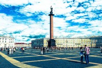 Saint Petersburg là thành phố cho phép du khách quan sát hiện tượng đêm trắng dễ dàng nhất nhờ cao độ phù hợp. Lễ hội Đêm trắng 2018 sẽ diễn ra từ 26/5 tới 23/7, trùng vào thời gian diễn ra vòng chung kết World Cup. Ảnh: Nguyễn Hoàng Bảo.