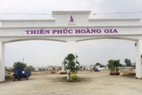 Dự án Thiên Phúc Hoàng Gia bán hàng “vịt trời” và bị Sở Xây dựng tỉnh Long An xử phạt. Ảnh: Gia Huy