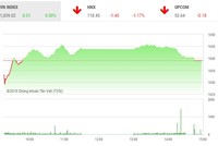 Phiên chiều 11/6: Bán mạnh cuối phiên