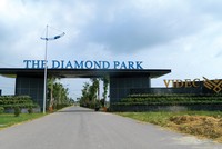 Dự án The Diamond Park đã hoàn thiện kết cấu hạ tầng, đang 
hoàn tất thủ tục đầu tư xây dựng chung cư thu nhập thấp