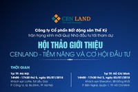 CENLAND tổ chức roadshow trước thềm niêm yết