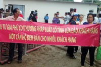 Hàng trăm khách hàng đang mắc kẹt tại Dự án Chung cư Gia Phú